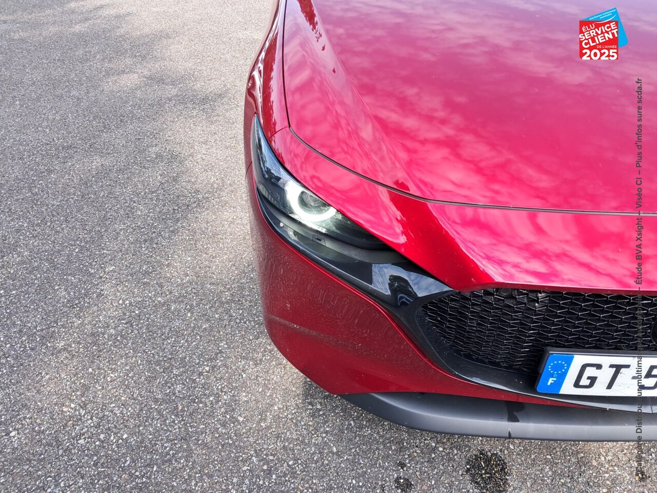 Véhicule d'occasion MAZDA MAZDA 3 2.0 E-SKYACTIV-G M-HYBRID 150CH EXCLUSIVE LINE 2024 chez Toyota Bar le Duc