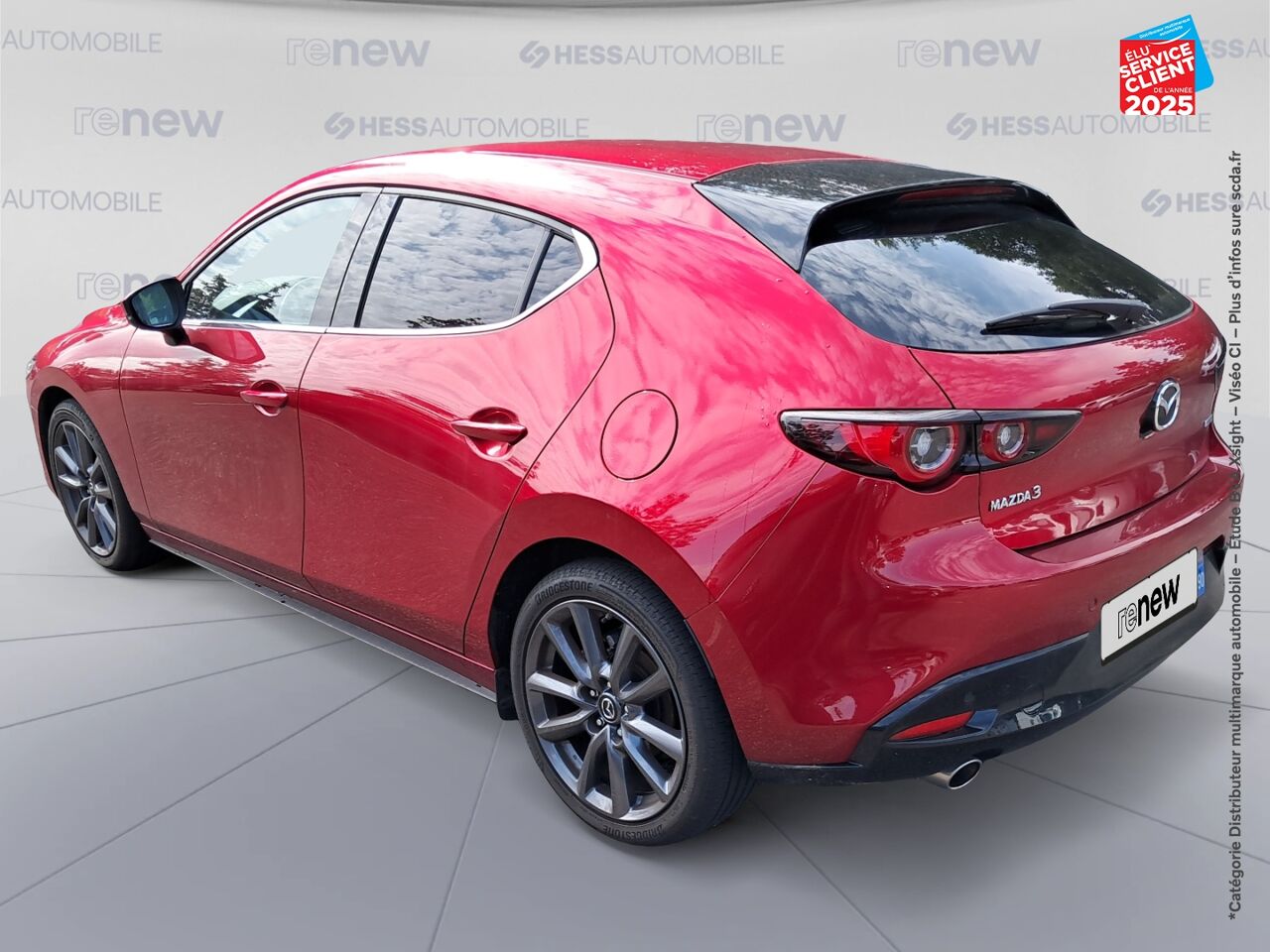Véhicule d'occasion MAZDA MAZDA 3 2.0 E-SKYACTIV-G M-HYBRID 150CH EXCLUSIVE LINE 2024 chez Toyota Bar le Duc