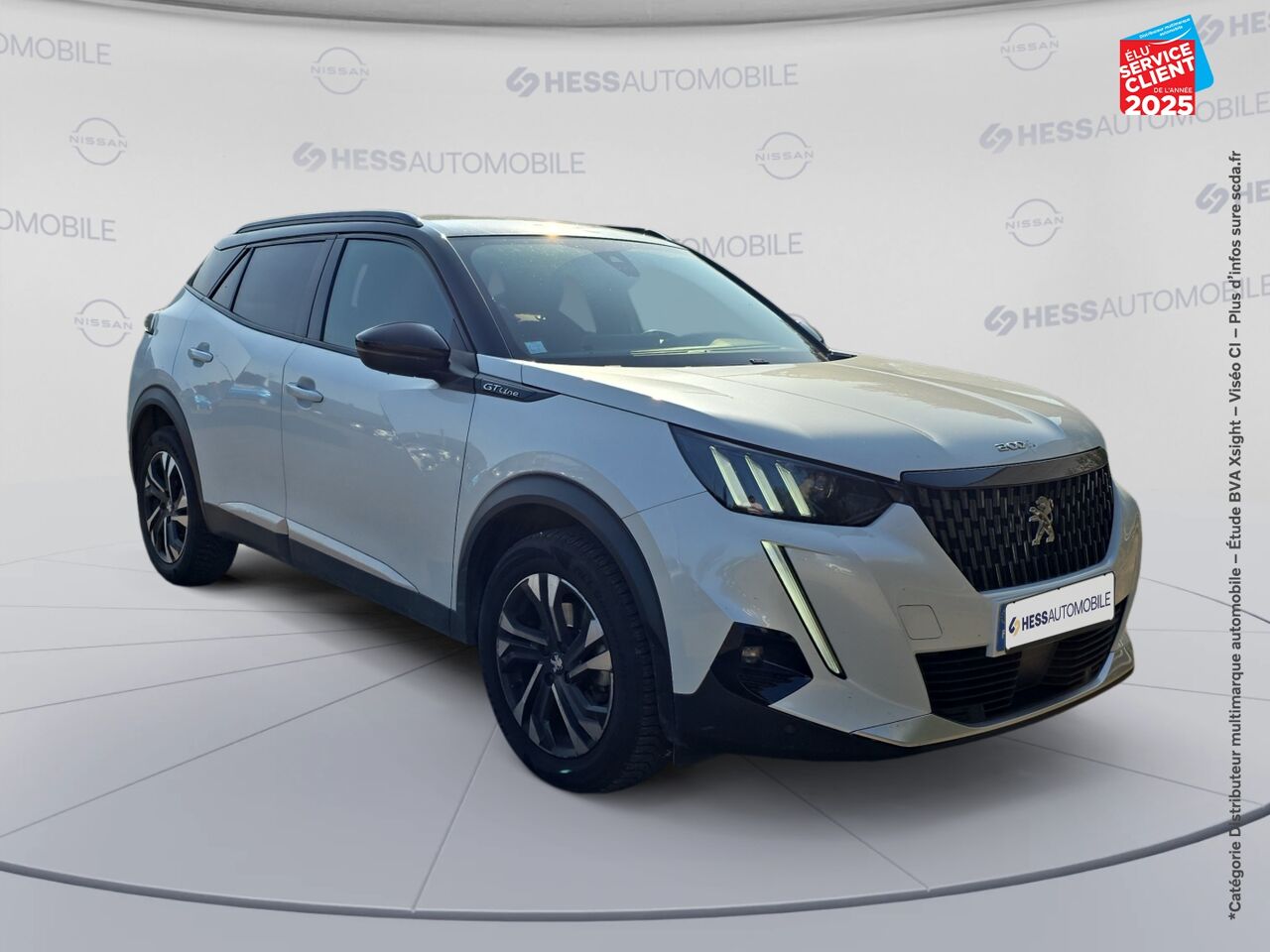 Véhicule d'occasion PEUGEOT 2008 1.5 BLUEHDI 130CH SS GT LINE EAT8 7CV chez Renault Colmar