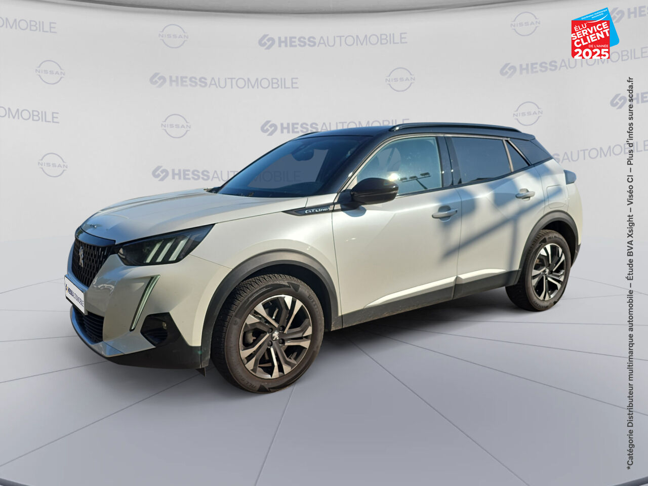 Véhicule d'occasion PEUGEOT 2008 1.5 BLUEHDI 130CH SS GT LINE EAT8 7CV chez Renault Colmar