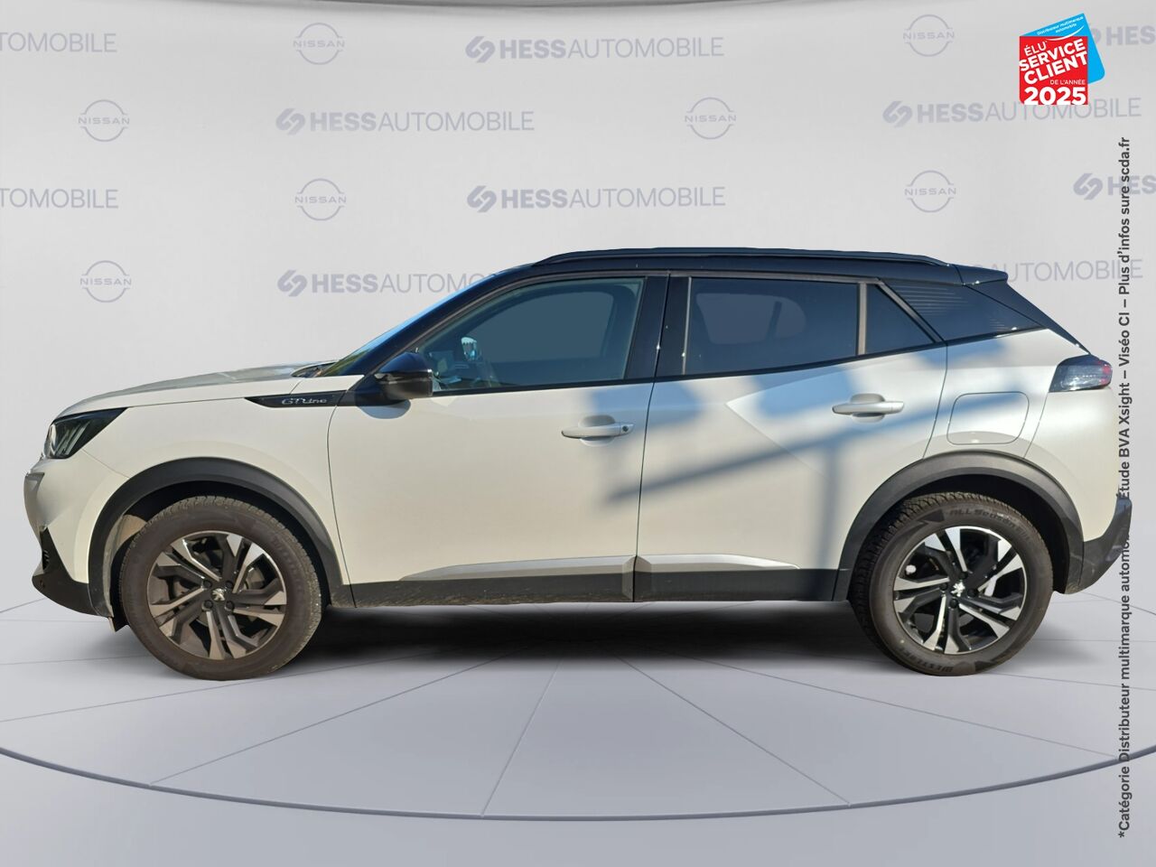 Véhicule d'occasion PEUGEOT 2008 1.5 BLUEHDI 130CH SS GT LINE EAT8 7CV chez Renault Colmar