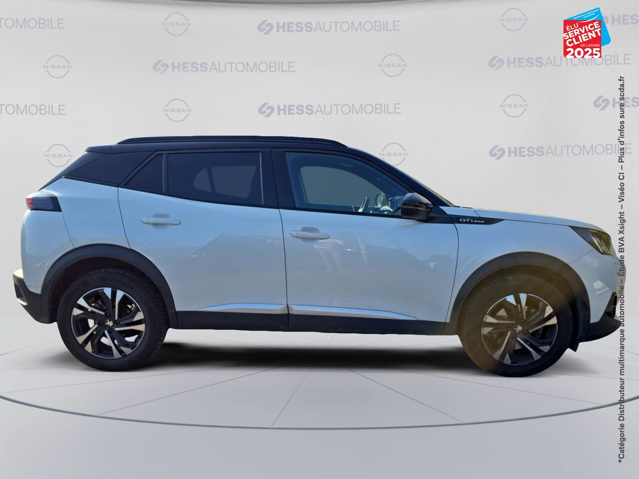 Véhicule d'occasion PEUGEOT 2008 1.5 BLUEHDI 130CH SS GT LINE EAT8 7CV chez Renault Colmar