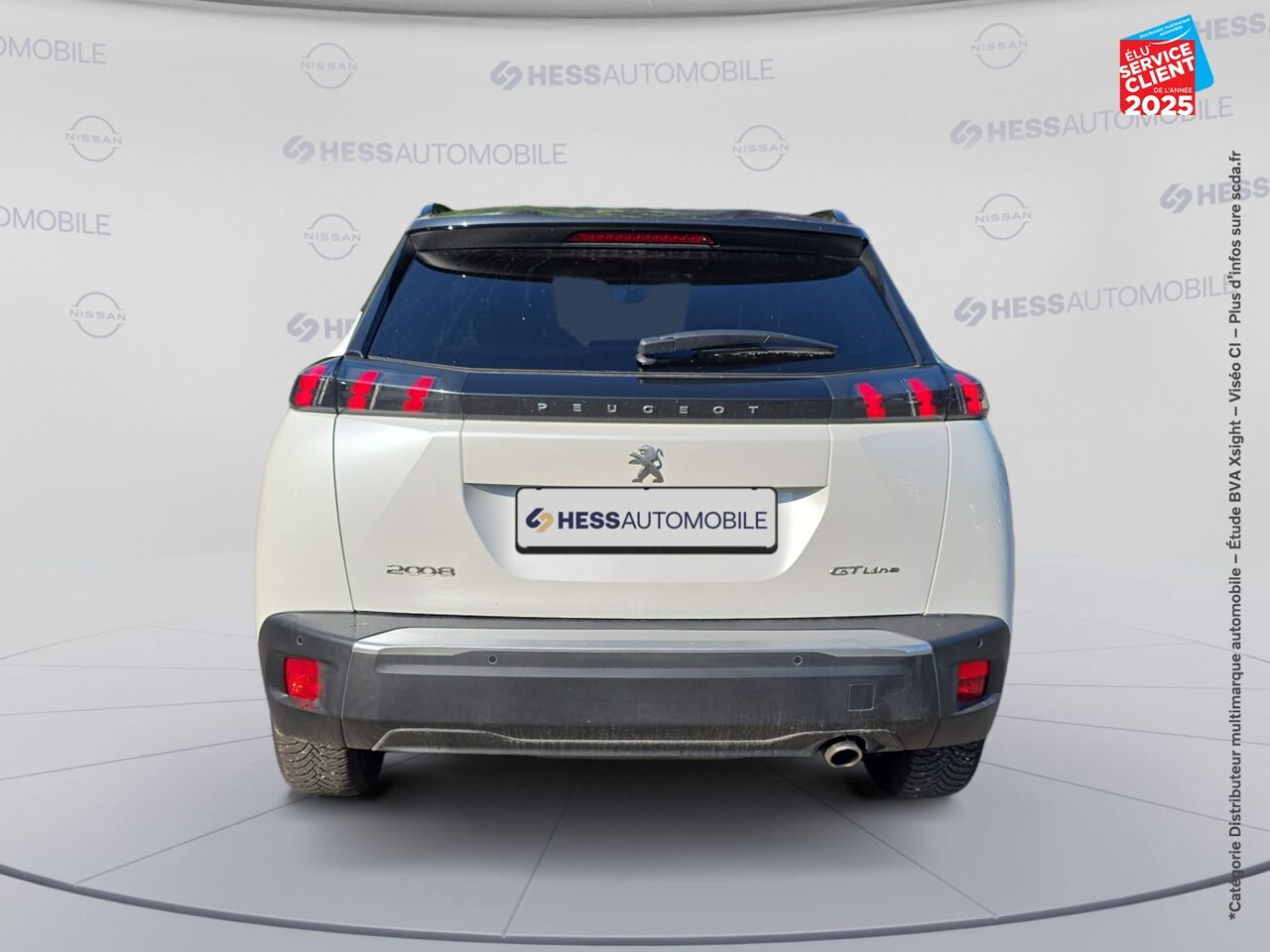 Véhicule d'occasion PEUGEOT 2008 1.5 BLUEHDI 130CH SS GT LINE EAT8 7CV chez Renault Colmar