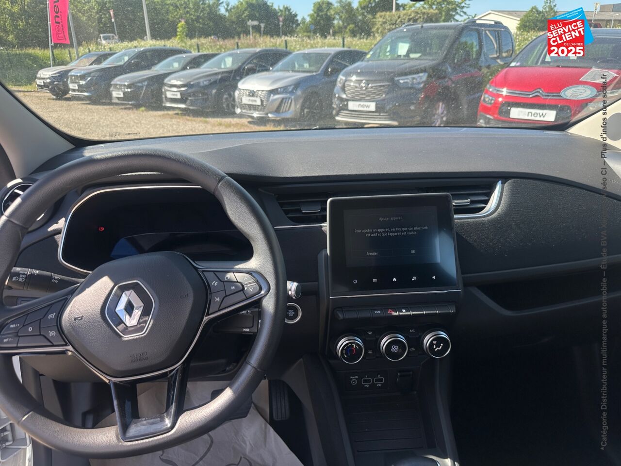 Véhicule d'occasion RENAULT ZOE LIFE CHARGE NORMALE R110 chez Renault Sélestat
