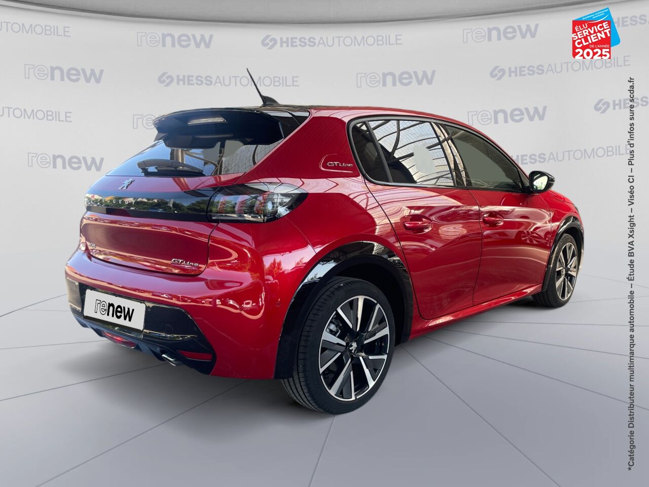 Véhicule d'occasion PEUGEOT 208 1.2 PURETECH 100CH SS GT LINE chez Renault Colmar