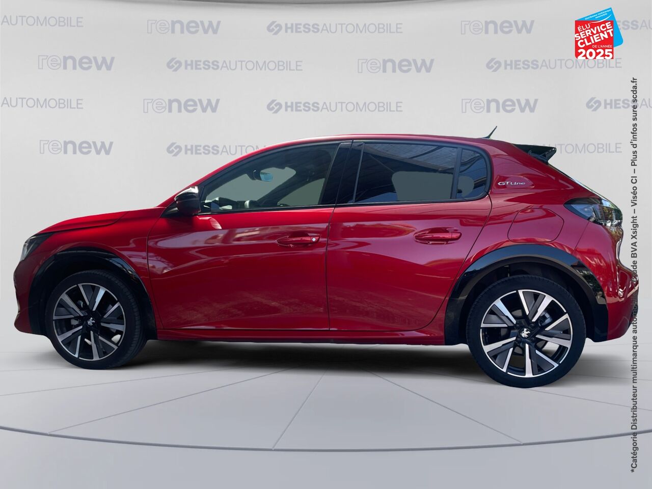 Véhicule d'occasion PEUGEOT 208 1.2 PURETECH 100CH SS GT LINE chez Renault Colmar