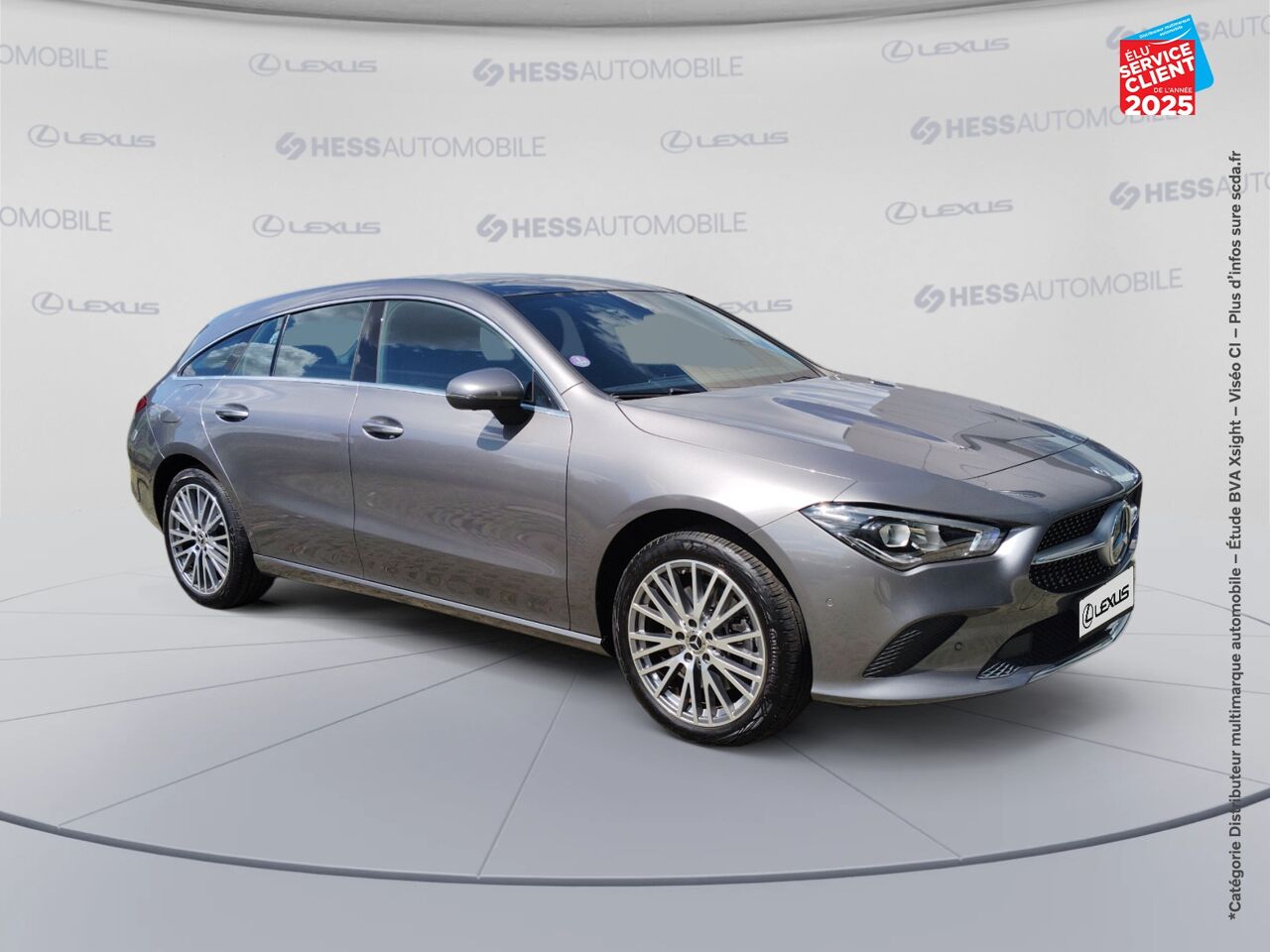 Véhicule d'occasion MERCEDES-BENZ CLA SHOOTING BRAKE 250 E 160+102CH PROGRESSIVE LINE 8G-DCT chez Volvo Epernay