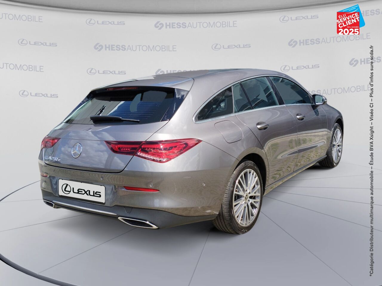 Véhicule d'occasion MERCEDES-BENZ CLA SHOOTING BRAKE 250 E 160+102CH PROGRESSIVE LINE 8G-DCT chez Volvo Epernay