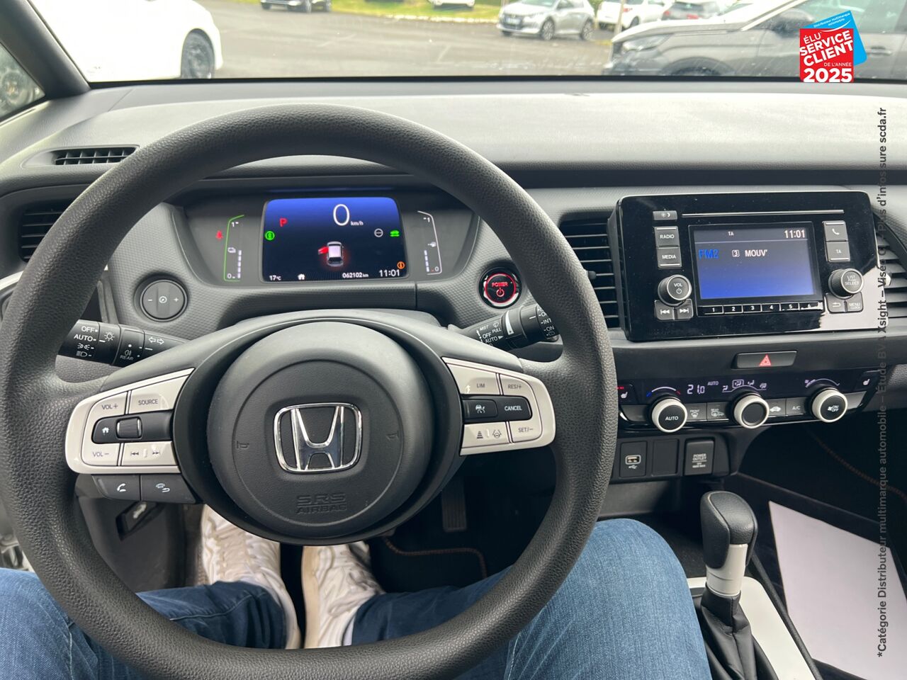 Véhicule d'occasion HONDA JAZZ 1.5 I-MMD 109CH E:HEV ELEGANCE chez Toyota Thionville