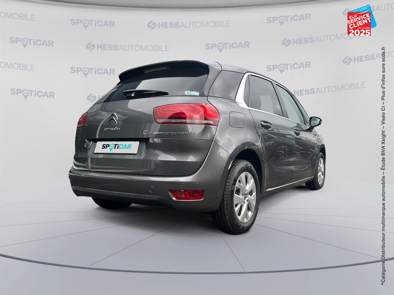 Véhicule d'occasion CITROEN C4 SPACETOURER PURETECH 130CH SS FEEL E6.D-TEMP chez Nissan Haguenau