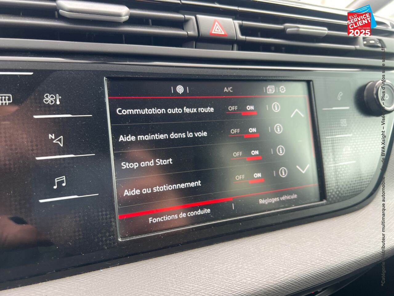 Véhicule d'occasion CITROEN C4 SPACETOURER PURETECH 130CH SS FEEL E6.D-TEMP chez Nissan Haguenau