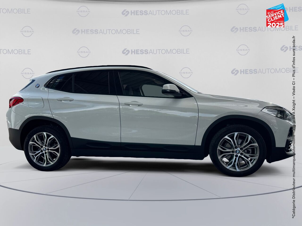 Véhicule d'occasion BMW X2 SDRIVE18IA 140CH LOUNGE PLUS DKG7 EURO6D-T chez Renault Colmar