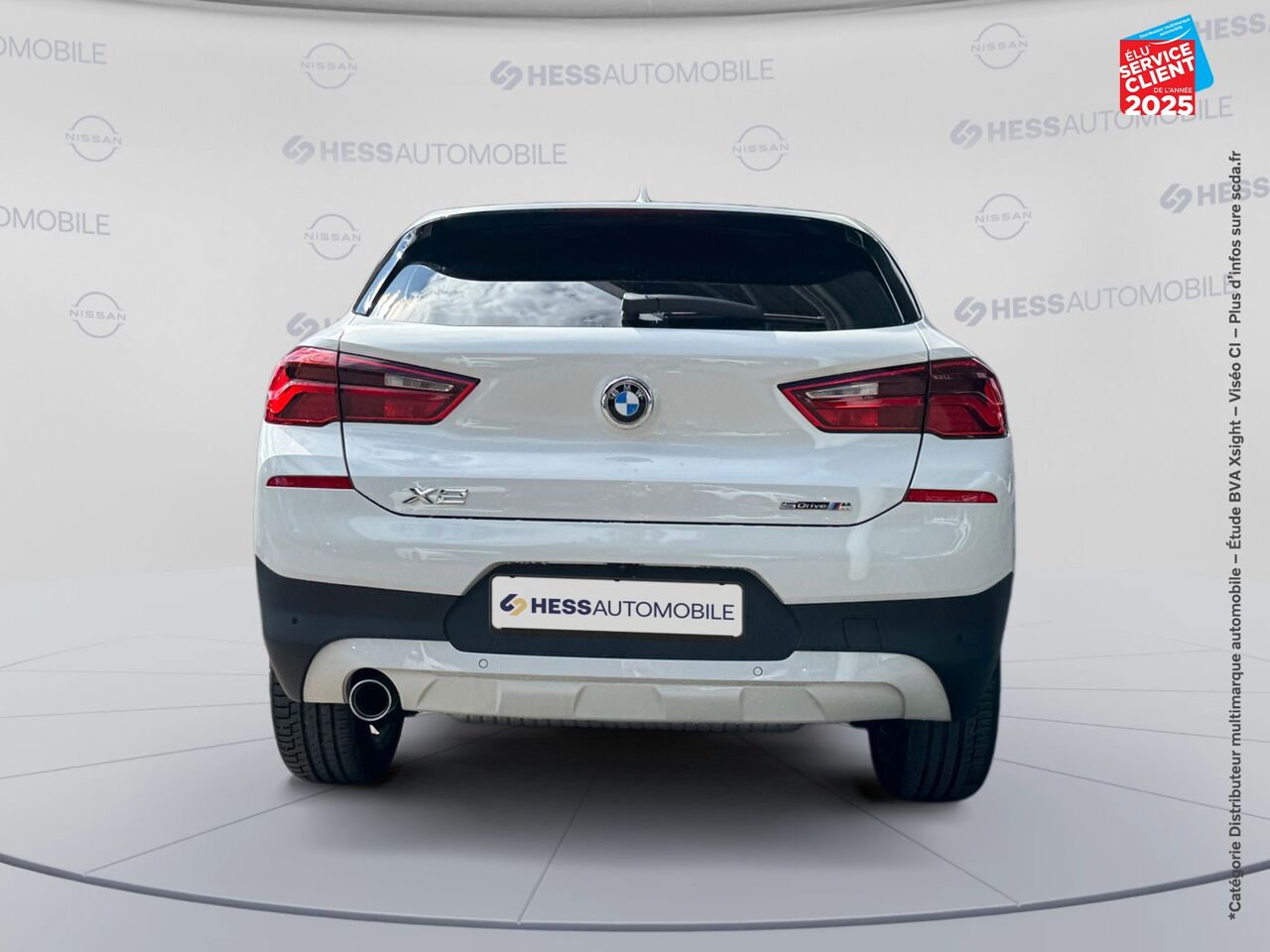 Véhicule d'occasion BMW X2 SDRIVE18IA 140CH LOUNGE PLUS DKG7 EURO6D-T chez Renault Colmar