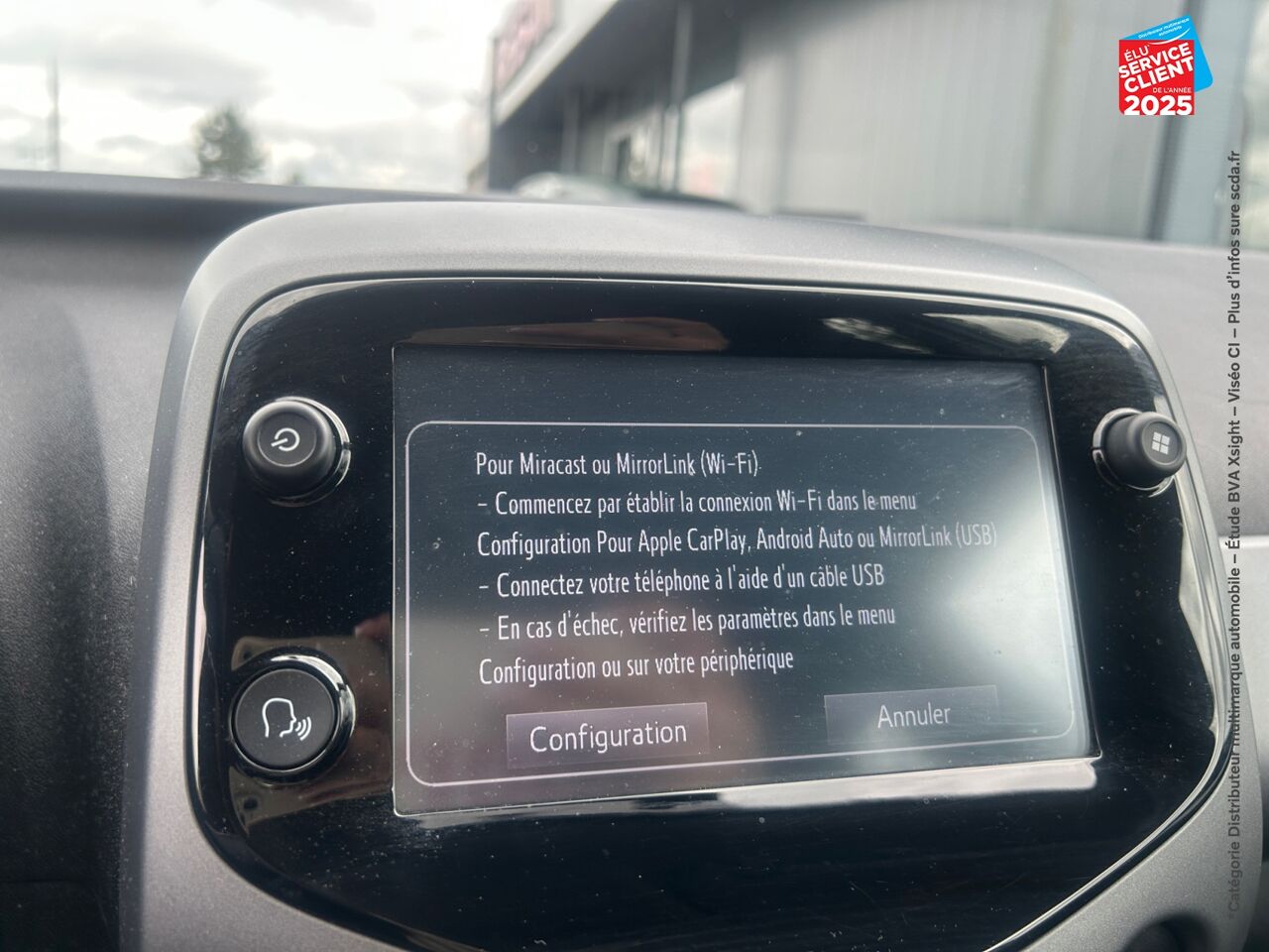 Véhicule d'occasion TOYOTA AYGO 1.0 VVT-I 69CH X-PLAY 5P chez Renault Sélestat