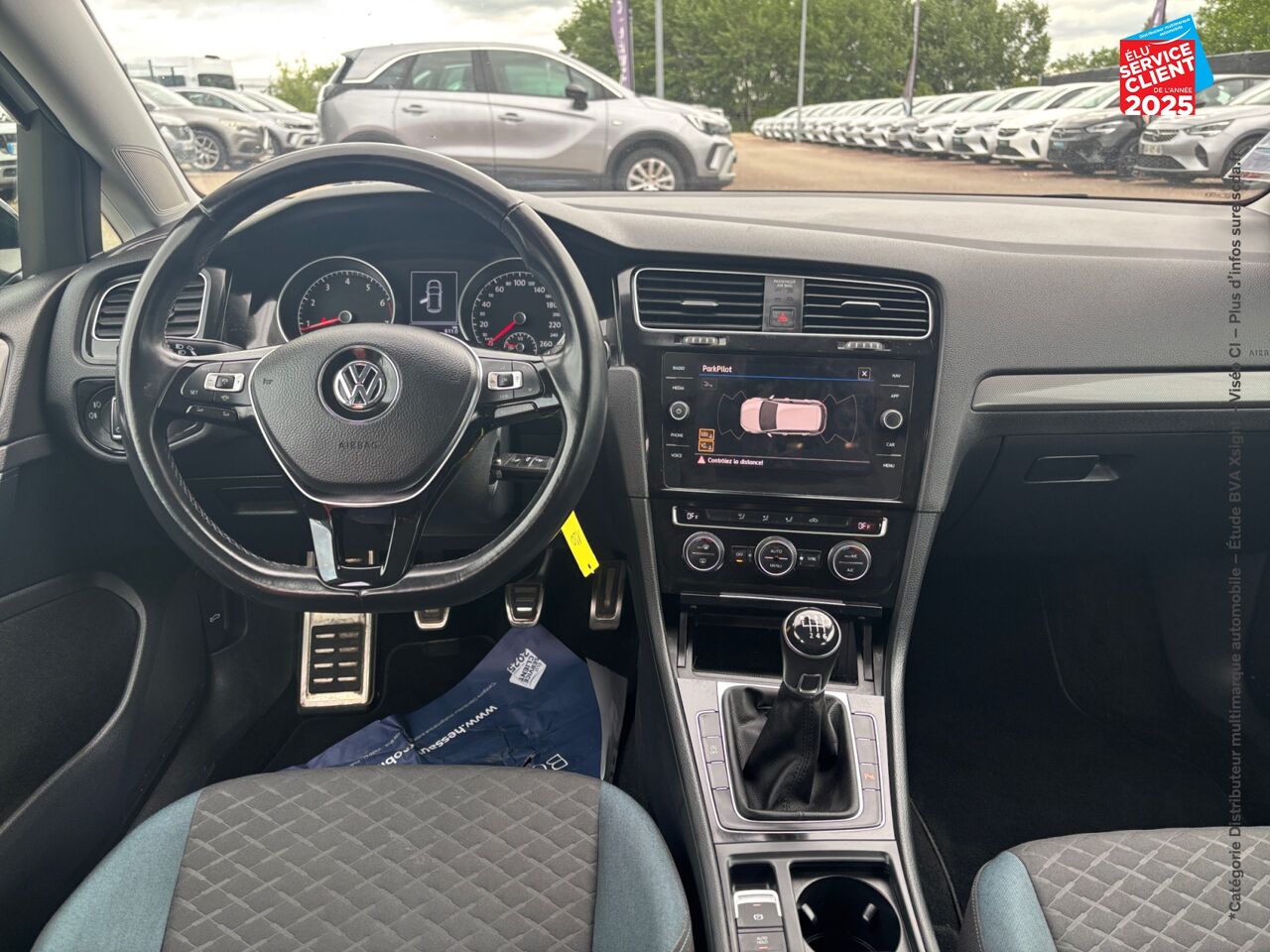 Véhicule d'occasion VOLKSWAGEN GOLF 1.5 TSI EVO 130CH IQ.DRIVE EURO6D-T 5P chez Opel Bar le Duc