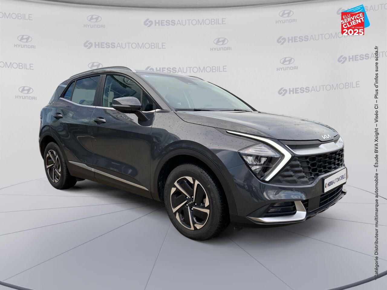 Véhicule d'occasion KIA SPORTAGE 1.6 T-GDI 230CH HEV ACTIVE BVA6 4X4 CAMERA GPS chez Toyota Verdun