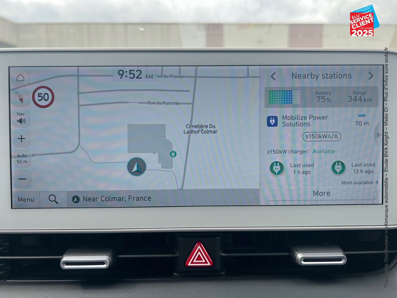 Véhicule d'occasion HYUNDAI IONIQ 5 77 KWH - 229CH INTUITIVE GPS CAMERA chez Renault Colmar