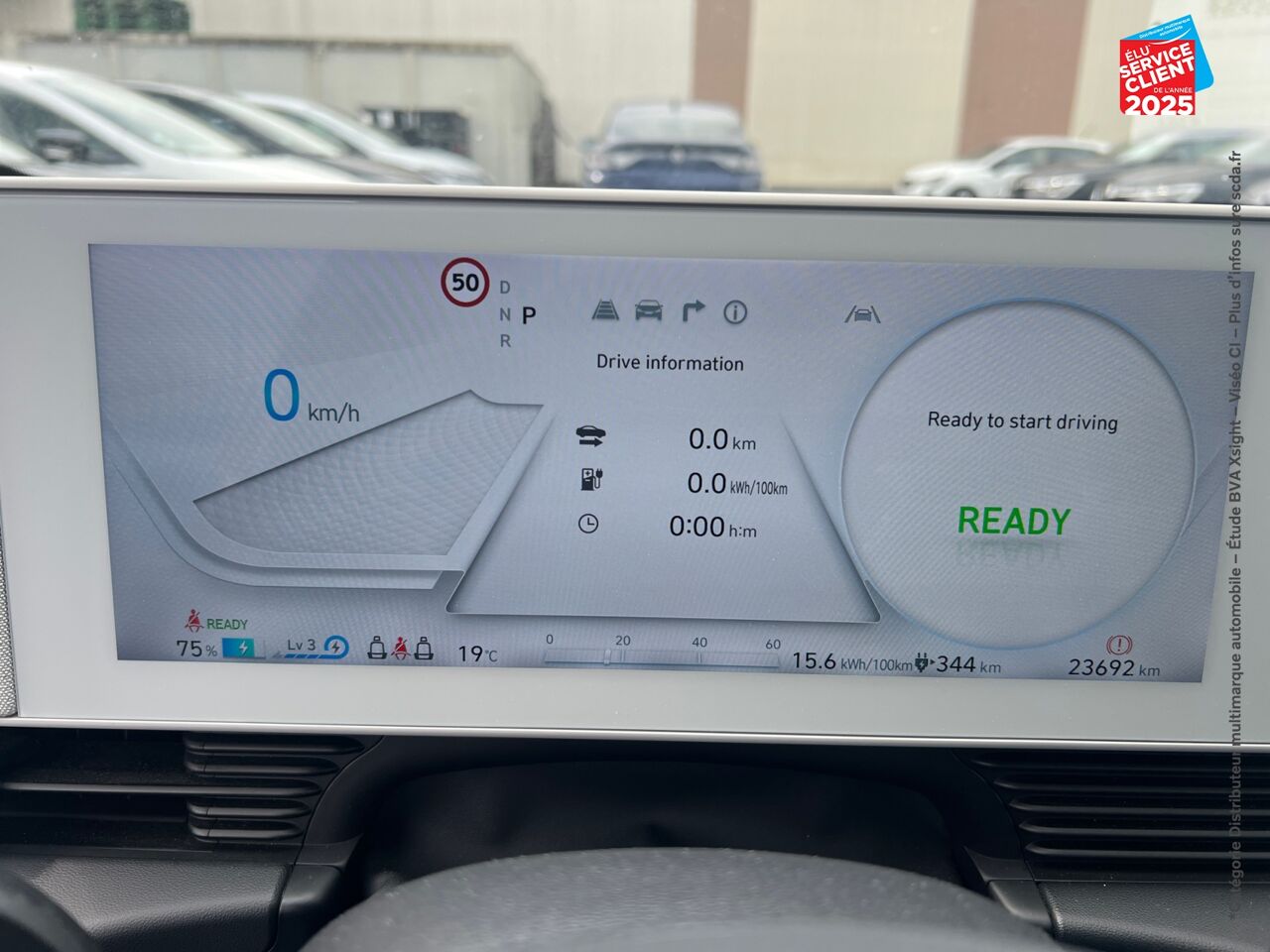 Véhicule d'occasion HYUNDAI IONIQ 5 77 KWH - 229CH INTUITIVE GPS CAMERA chez Renault Colmar
