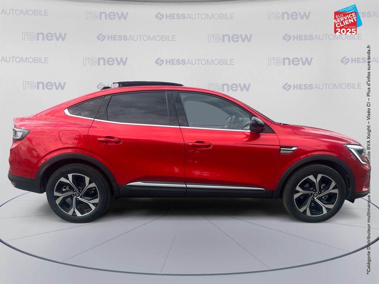 Véhicule d'occasion RENAULT ARKANA 1.6 E-TECH 145CH FULL HYBRID TECHNO -23 chez Toyota Thionville