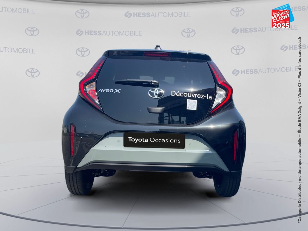 Véhicule neuf TOYOTA AYGO X 1.0 VVT-I 72CH DESIGN S-CVT MY24 chez Toyota Saint Dizier