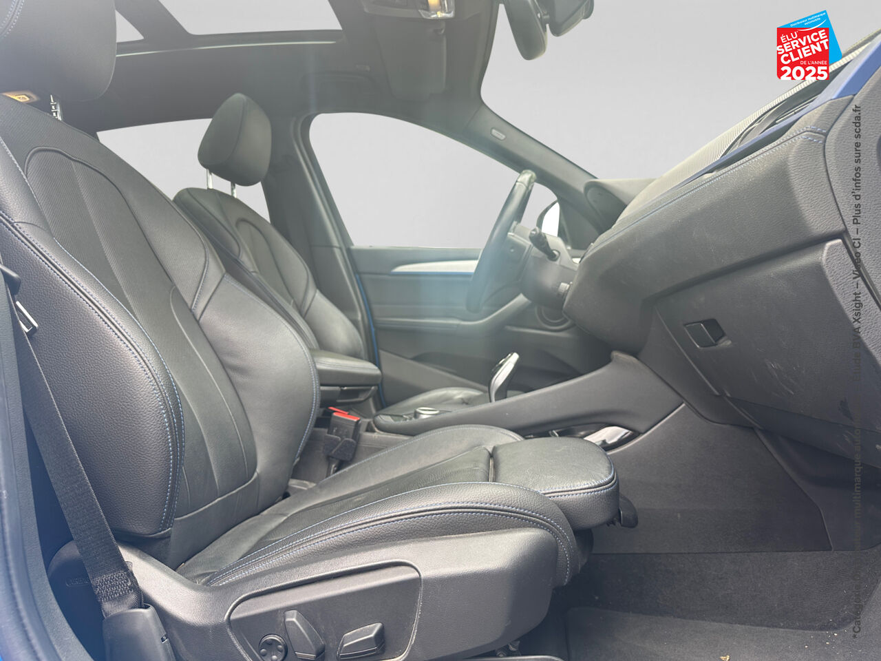 Véhicule d'occasion BMW X1 SDRIVE18IA 136CH M SPORT DKG7 TOUVRANT CUIR SIEGES CHAUFF GPS CAMERA chez MINI Colmar