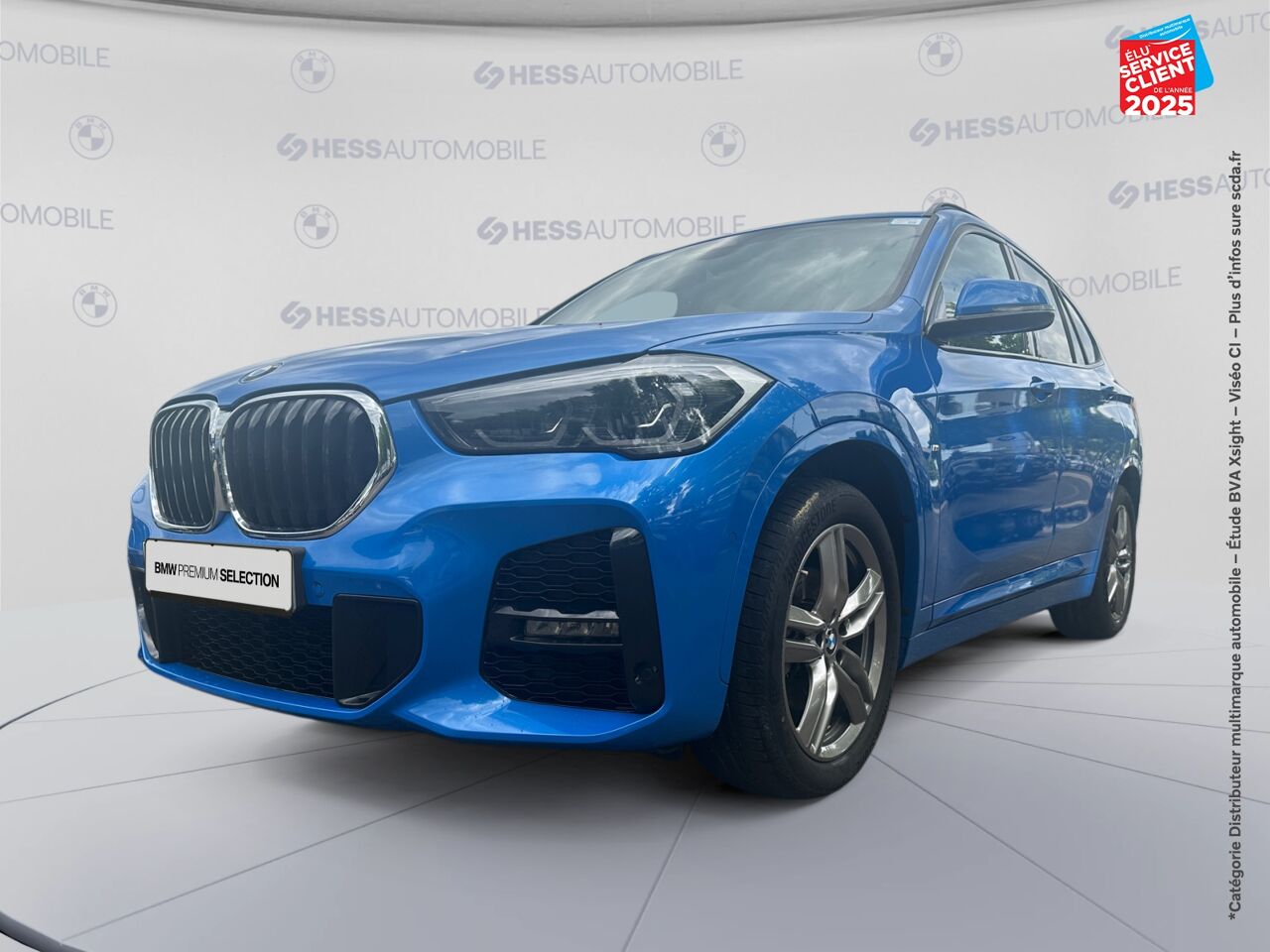 Véhicule d'occasion BMW X1 SDRIVE18IA 136CH M SPORT DKG7 TOUVRANT CUIR SIEGES CHAUFF GPS CAMERA chez MINI Colmar