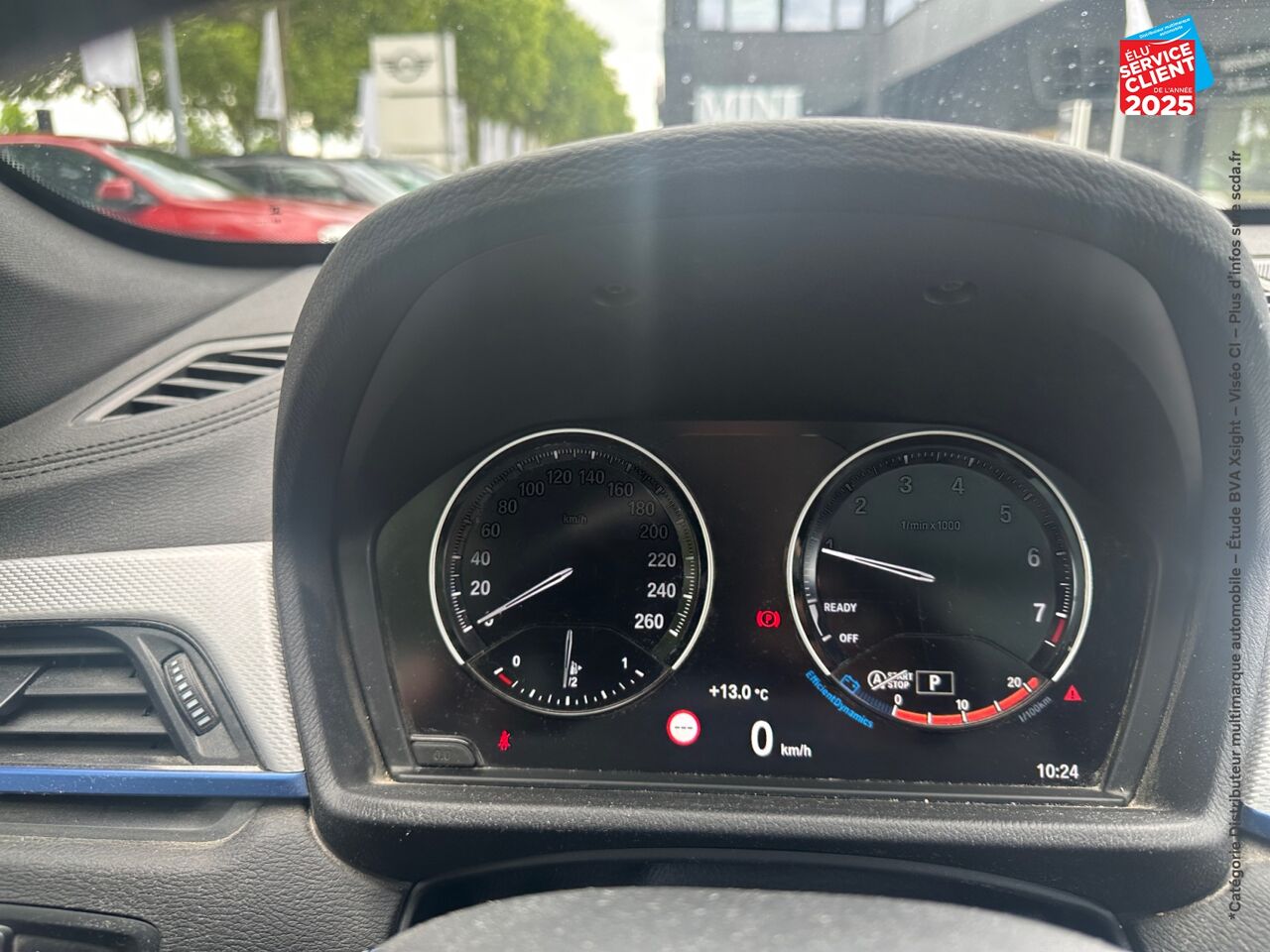 Véhicule d'occasion BMW X1 SDRIVE18IA 136CH M SPORT DKG7 TOUVRANT CUIR SIEGES CHAUFF GPS CAMERA chez MINI Colmar