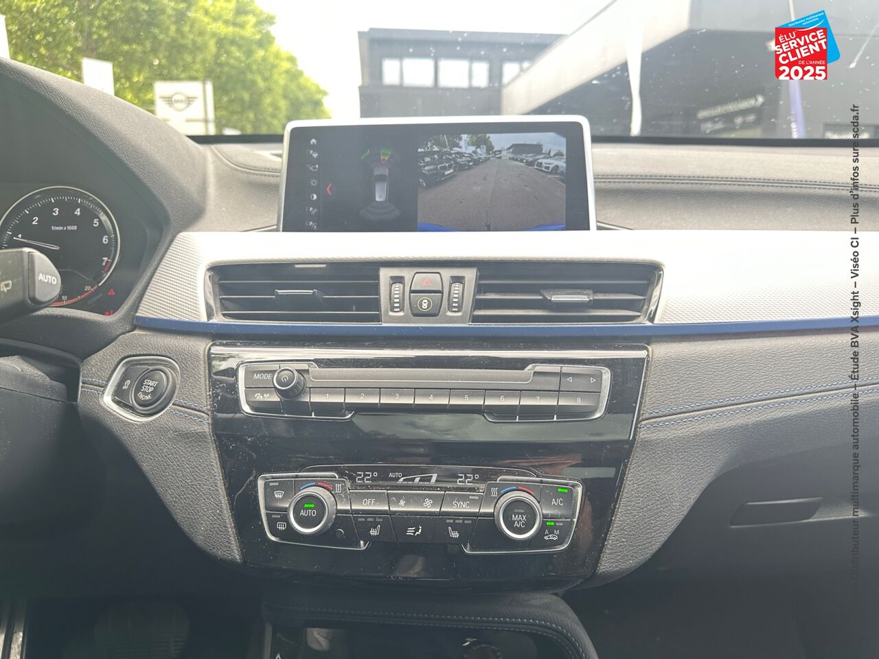 Véhicule d'occasion BMW X1 SDRIVE18IA 136CH M SPORT DKG7 TOUVRANT CUIR SIEGES CHAUFF GPS CAMERA chez MINI Colmar