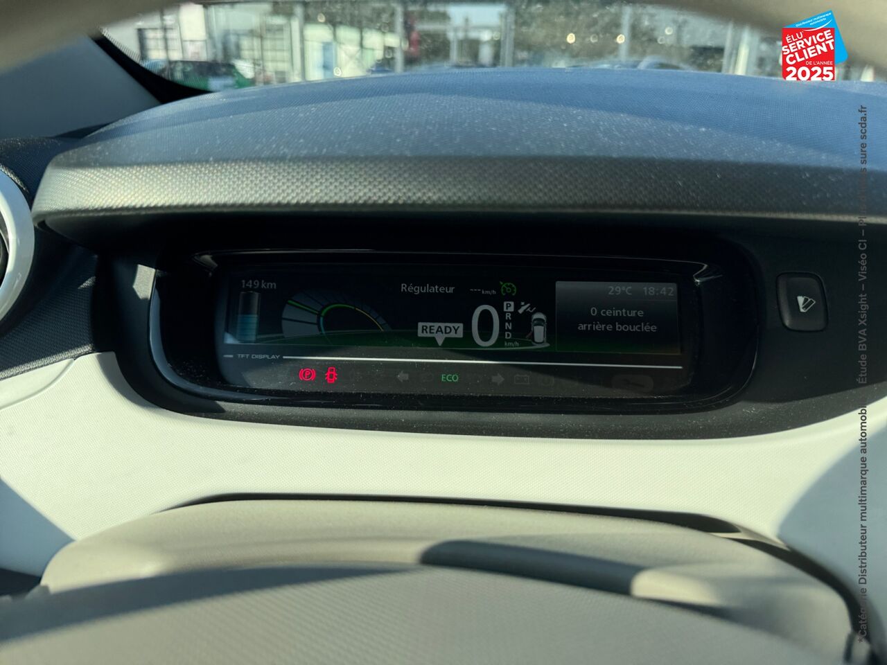 Véhicule d'occasion RENAULT ZOE LIFE CHARGE NORMALE R90 MY19 chez Renault Sélestat