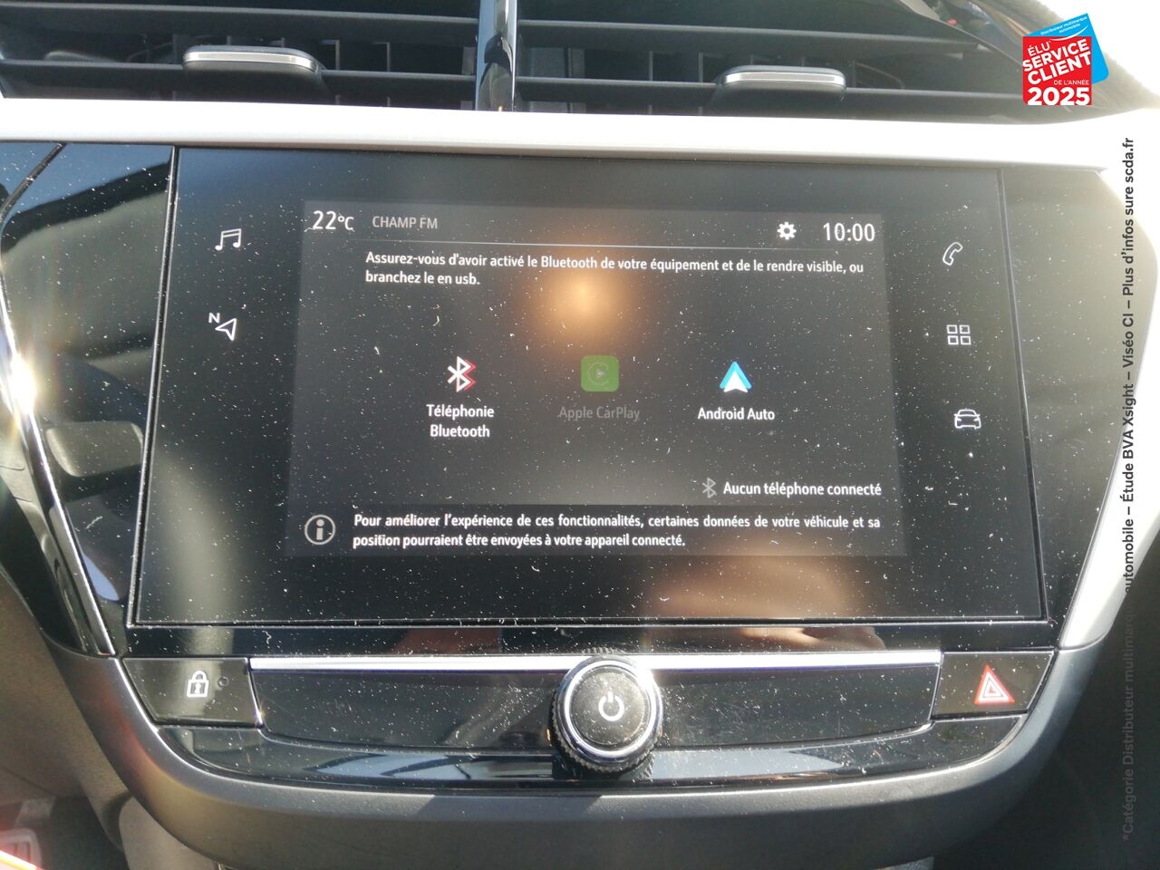 Véhicule d'occasion OPEL CORSA 1.2 TURBO 100CH EDITION RADAR AR CARPLAY chez Renault Colmar