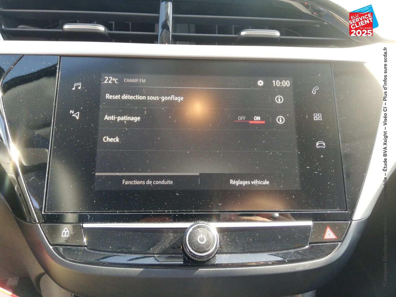 Véhicule d'occasion OPEL CORSA 1.2 TURBO 100CH EDITION RADAR AR CARPLAY chez Renault Colmar