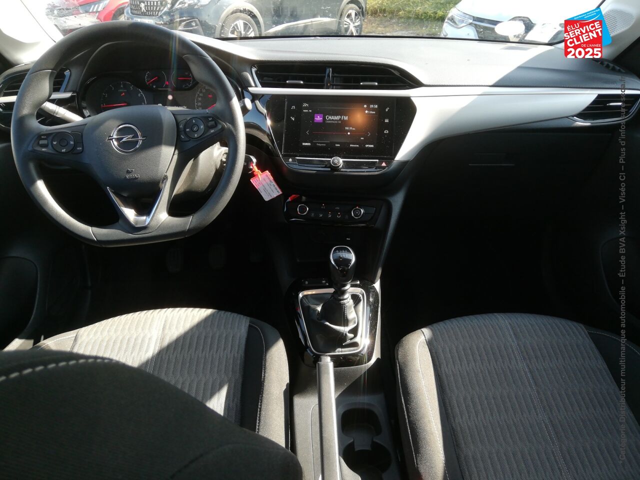 Véhicule d'occasion OPEL CORSA 1.2 TURBO 100CH EDITION RADAR AR CARPLAY chez Renault Colmar