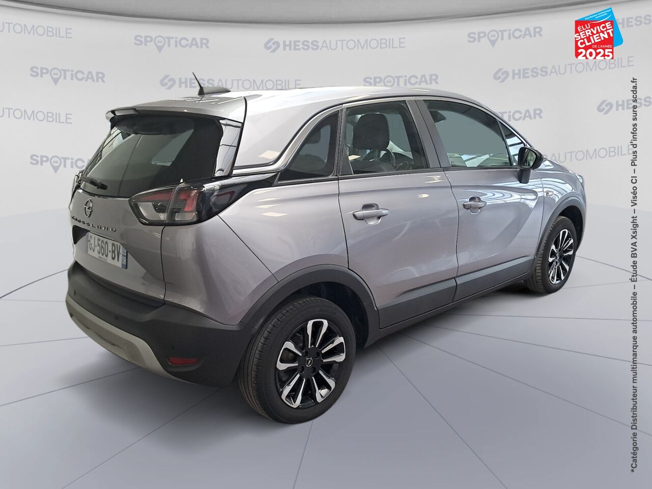 Véhicule d'occasion OPEL CROSSLAND 1.2 TURBO 110CH ELEGANCE BUSINESS chez HESS Automobile