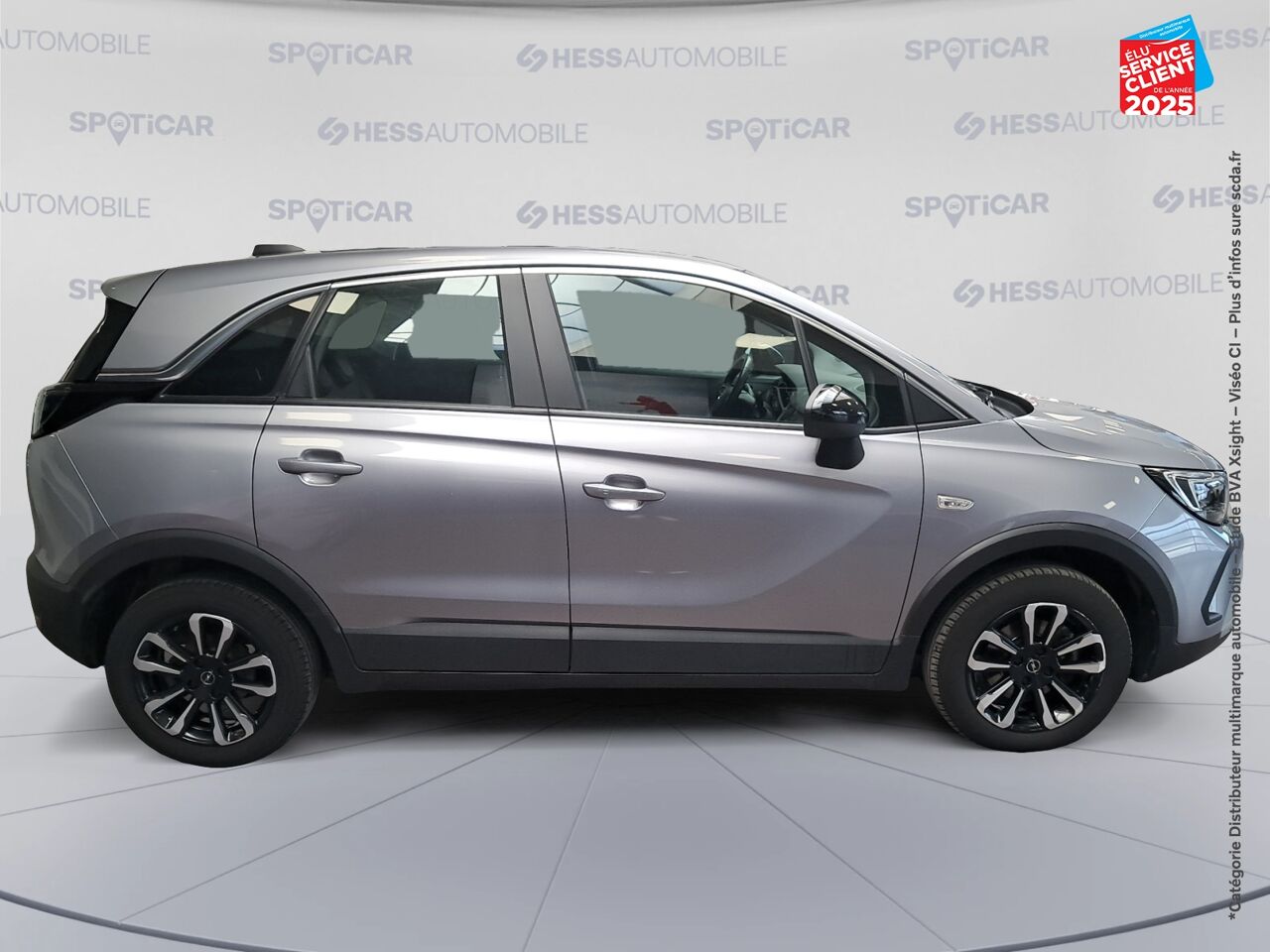Véhicule d'occasion OPEL CROSSLAND 1.2 TURBO 110CH ELEGANCE BUSINESS chez HESS Automobile