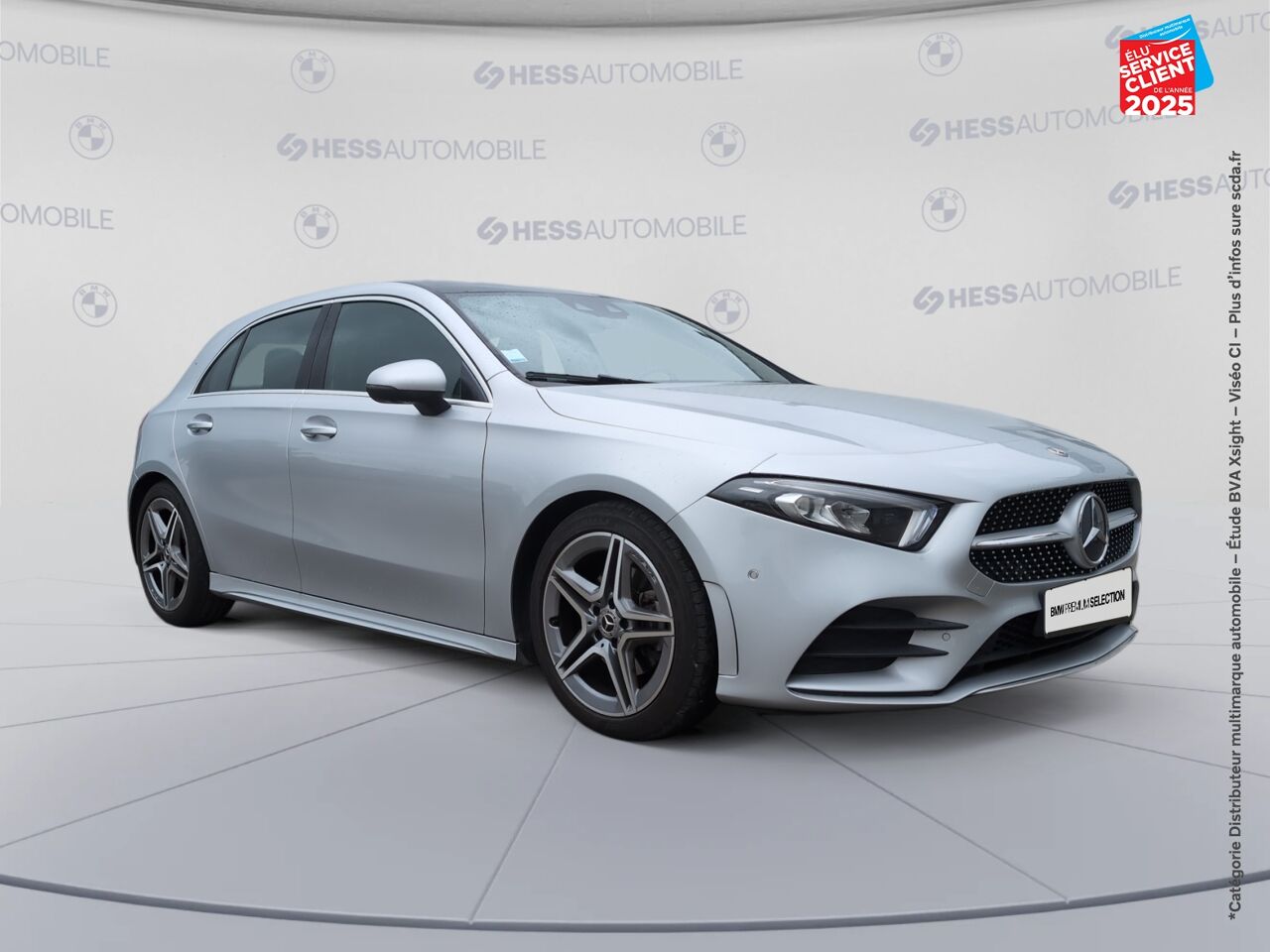 Véhicule d'occasion MERCEDES-BENZ CLASSE A 180 136CH AMG LINE 7G-DCT chez Renault Saint-Louis