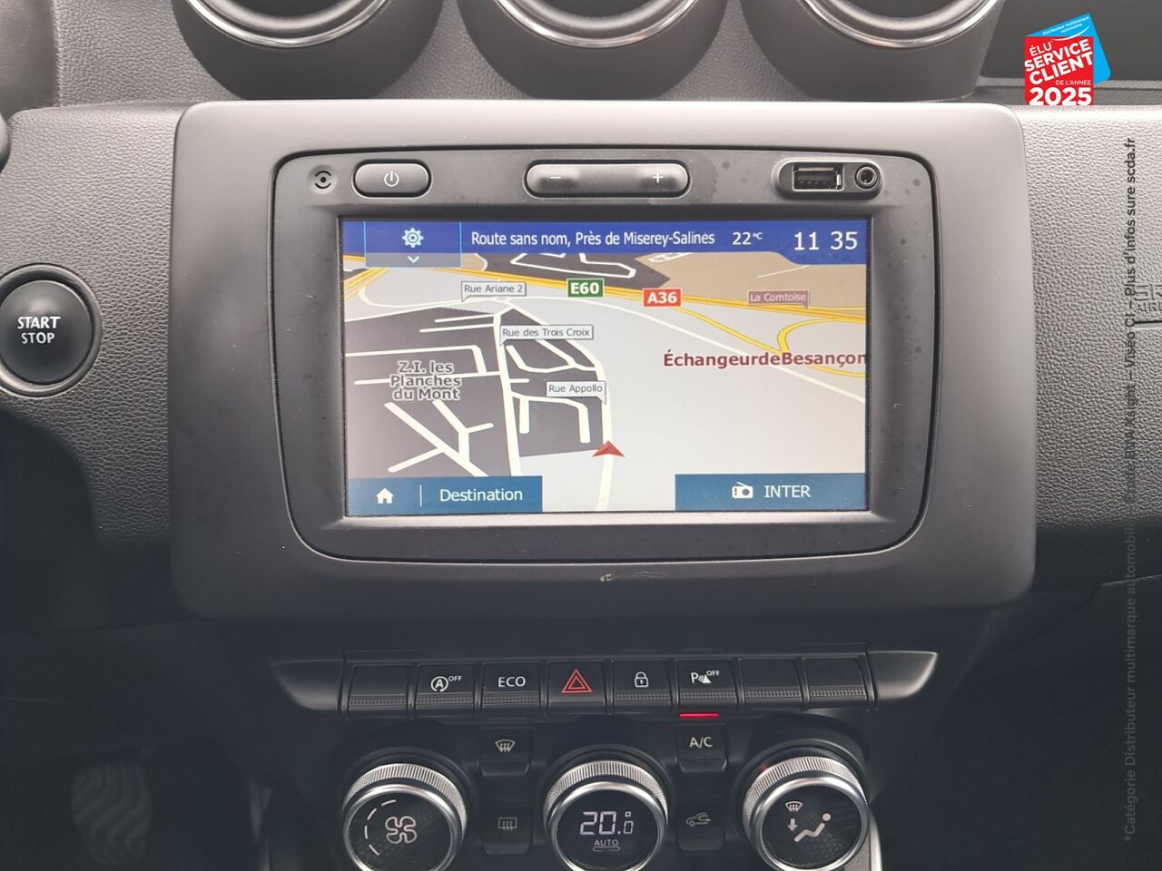 Véhicule d'occasion DACIA DUSTER 1.3 TCE 130CH FAP PRESTIGE 4X2 chez Renault Saint-Louis