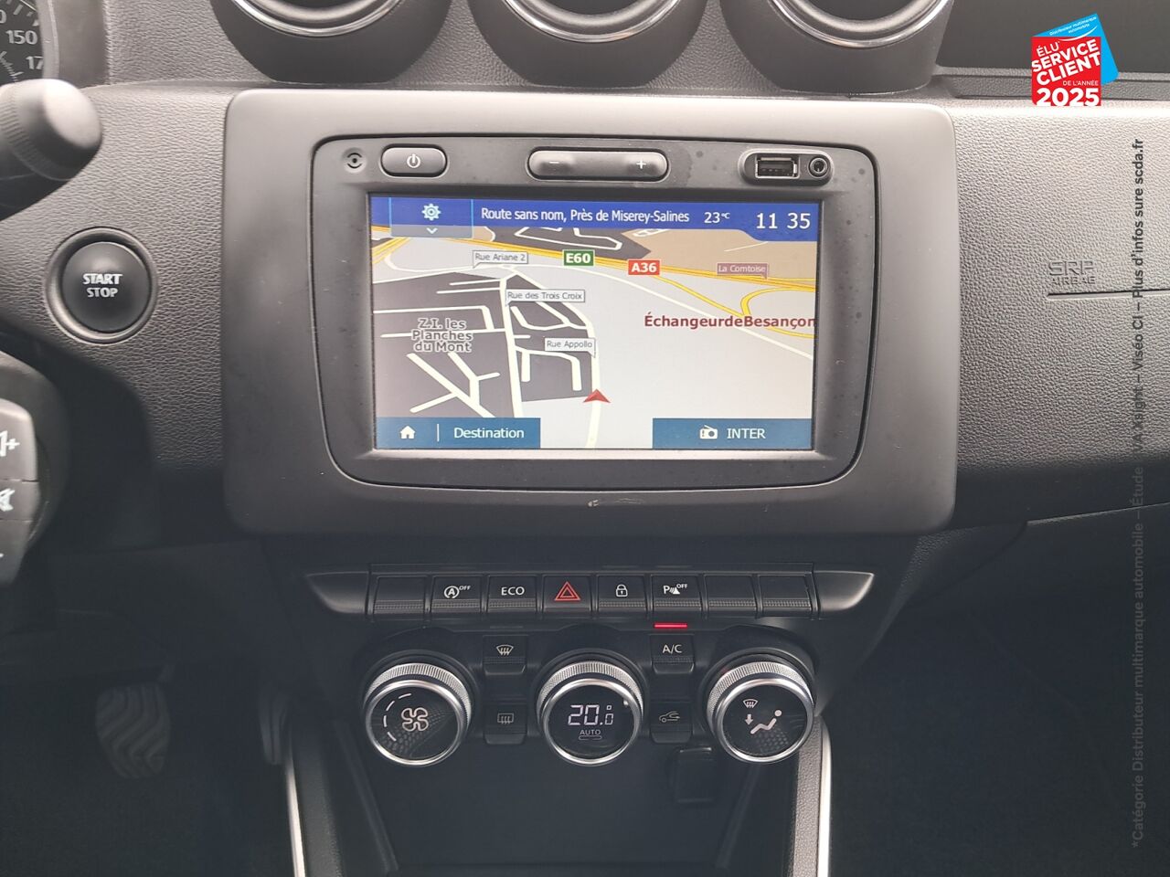 Véhicule d'occasion DACIA DUSTER 1.3 TCE 130CH FAP PRESTIGE 4X2 chez Renault Saint-Louis