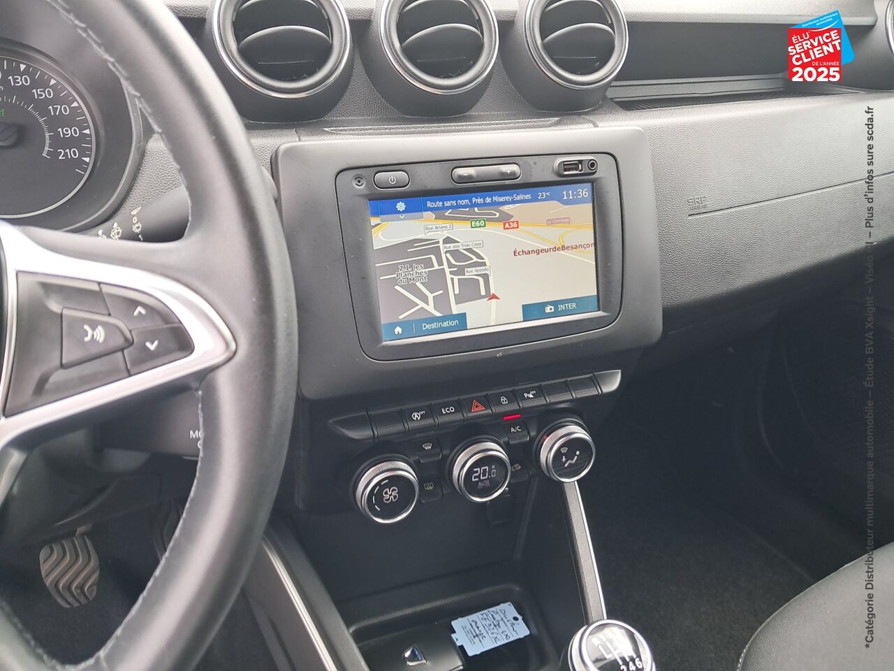 Véhicule d'occasion DACIA DUSTER 1.3 TCE 130CH FAP PRESTIGE 4X2 chez Renault Saint-Louis