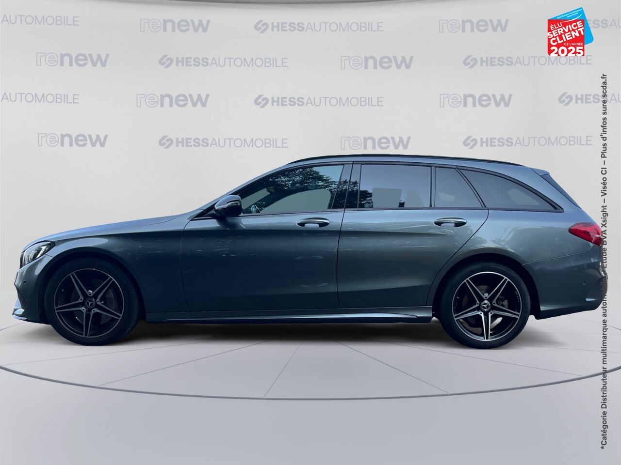 Véhicule d'occasion MERCEDES-BENZ CLASSE C BREAK 250 D SPORTLINE 4MATIC 9G-TRONIC SIEGES CHAUF/CUIR GPS CAMERA chez BMW Belfort