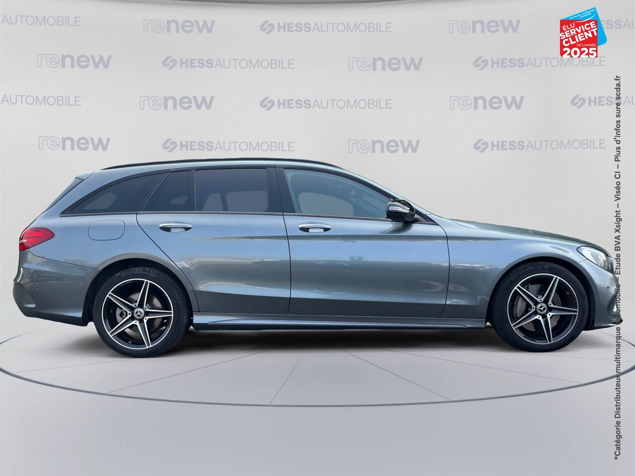 Véhicule d'occasion MERCEDES-BENZ CLASSE C BREAK 250 D SPORTLINE 4MATIC 9G-TRONIC SIEGES CHAUF/CUIR GPS CAMERA chez BMW Belfort