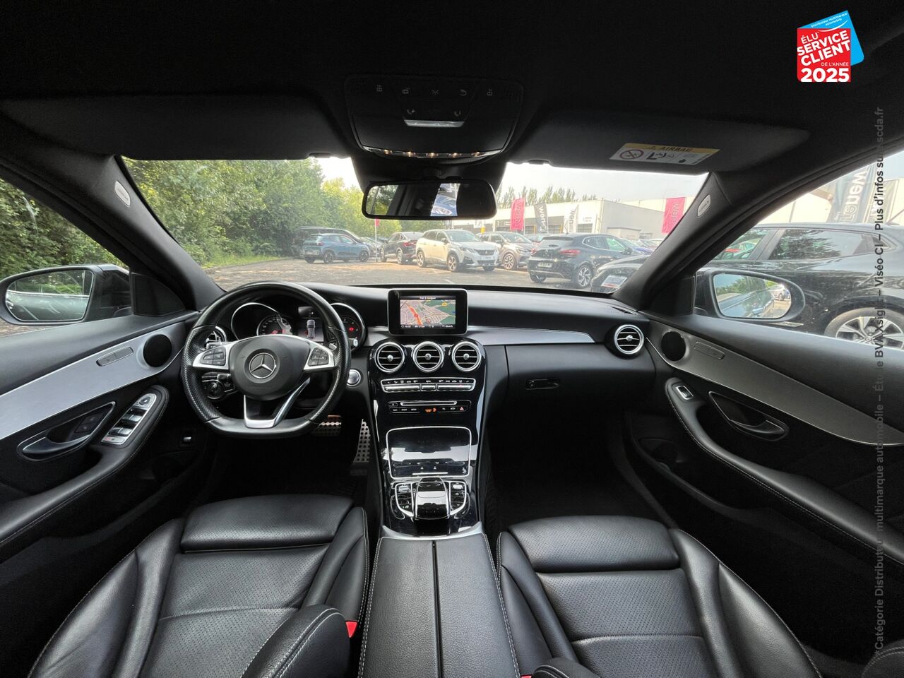 Véhicule d'occasion MERCEDES-BENZ CLASSE C BREAK 250 D SPORTLINE 4MATIC 9G-TRONIC SIEGES CHAUF/CUIR GPS CAMERA chez BMW Belfort