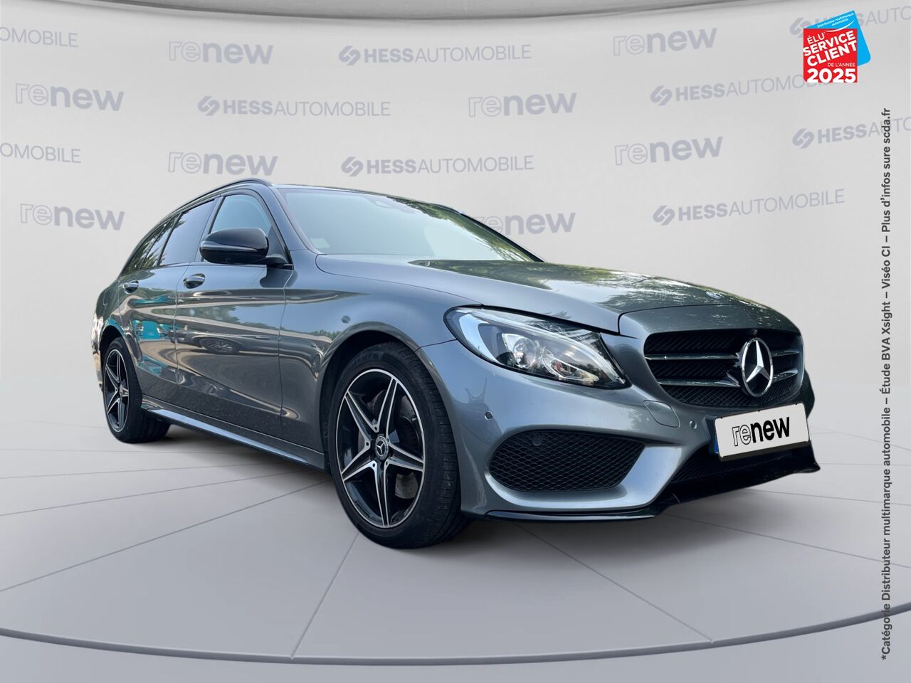 Véhicule d'occasion MERCEDES-BENZ CLASSE C BREAK 250 D SPORTLINE 4MATIC 9G-TRONIC SIEGES CHAUF/CUIR GPS CAMERA chez BMW Belfort