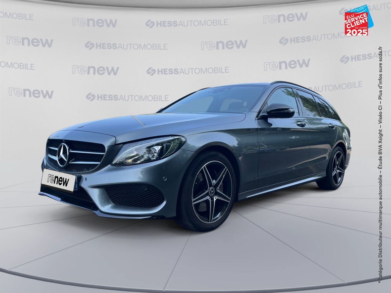 Véhicule d'occasion MERCEDES-BENZ CLASSE C BREAK 250 D SPORTLINE 4MATIC 9G-TRONIC SIEGES CHAUF/CUIR GPS CAMERA chez BMW Belfort