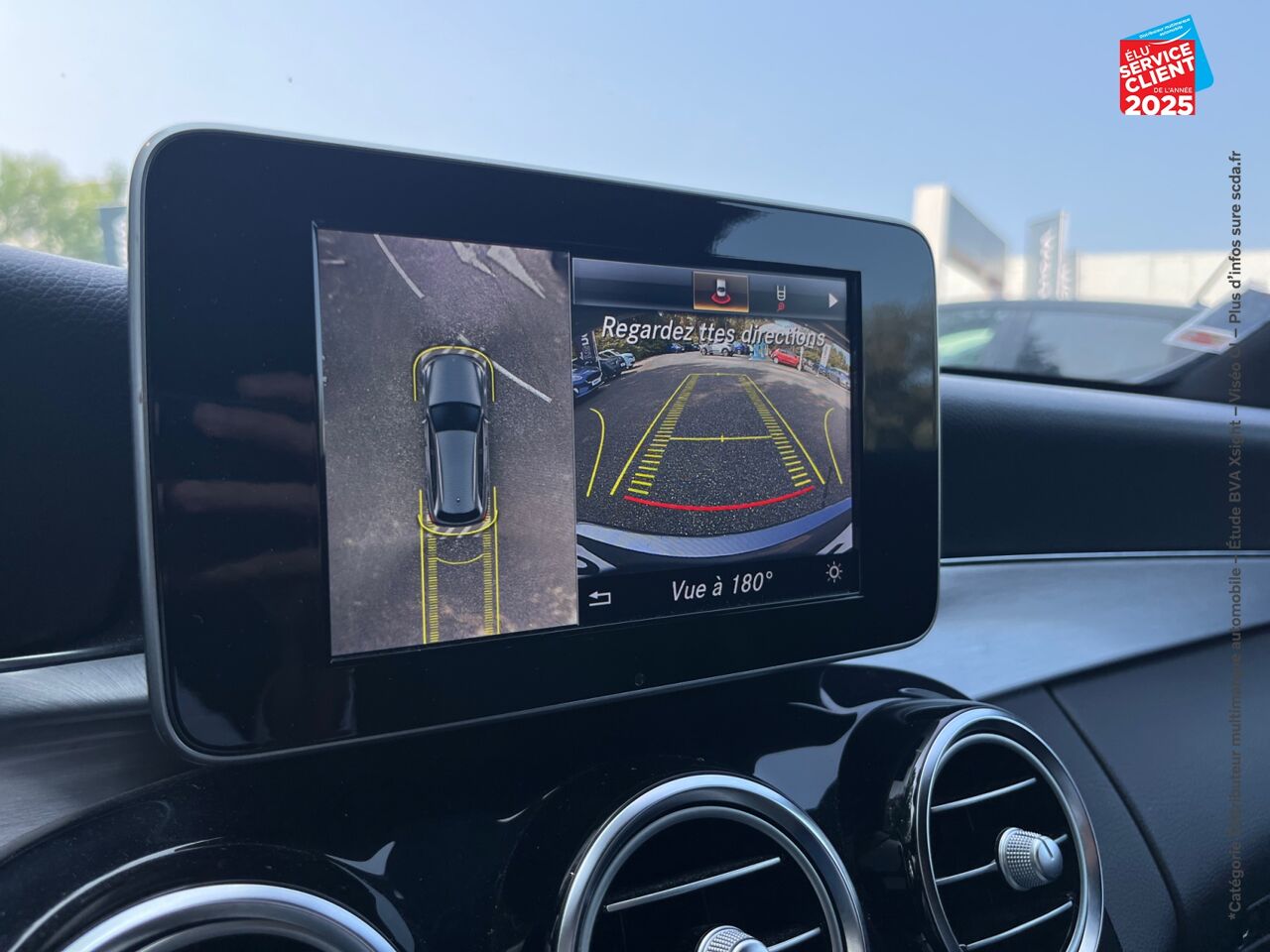 Véhicule d'occasion MERCEDES-BENZ CLASSE C BREAK 250 D SPORTLINE 4MATIC 9G-TRONIC SIEGES CHAUF/CUIR GPS CAMERA chez BMW Belfort