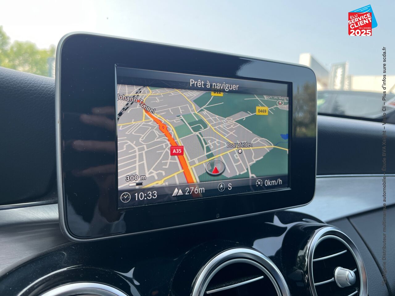 Véhicule d'occasion MERCEDES-BENZ CLASSE C BREAK 250 D SPORTLINE 4MATIC 9G-TRONIC SIEGES CHAUF/CUIR GPS CAMERA chez BMW Belfort
