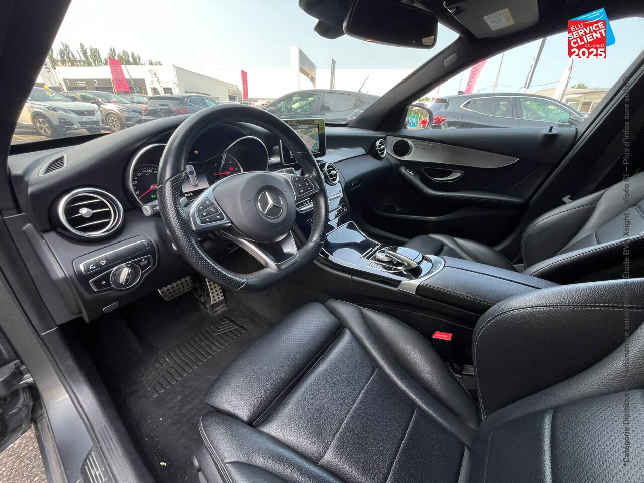 Véhicule d'occasion MERCEDES-BENZ CLASSE C BREAK 250 D SPORTLINE 4MATIC 9G-TRONIC SIEGES CHAUF/CUIR GPS CAMERA chez BMW Belfort