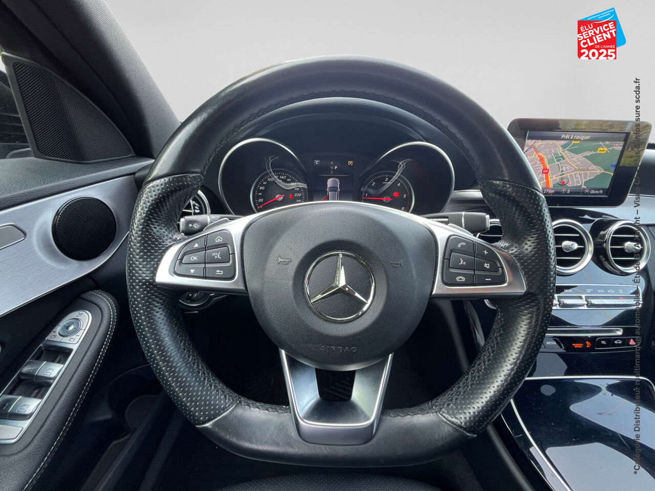 Véhicule d'occasion MERCEDES-BENZ CLASSE C BREAK 250 D SPORTLINE 4MATIC 9G-TRONIC SIEGES CHAUF/CUIR GPS CAMERA chez BMW Belfort