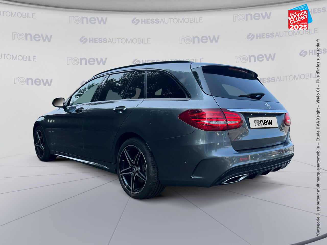 Véhicule d'occasion MERCEDES-BENZ CLASSE C BREAK 250 D SPORTLINE 4MATIC 9G-TRONIC SIEGES CHAUF/CUIR GPS CAMERA chez BMW Belfort