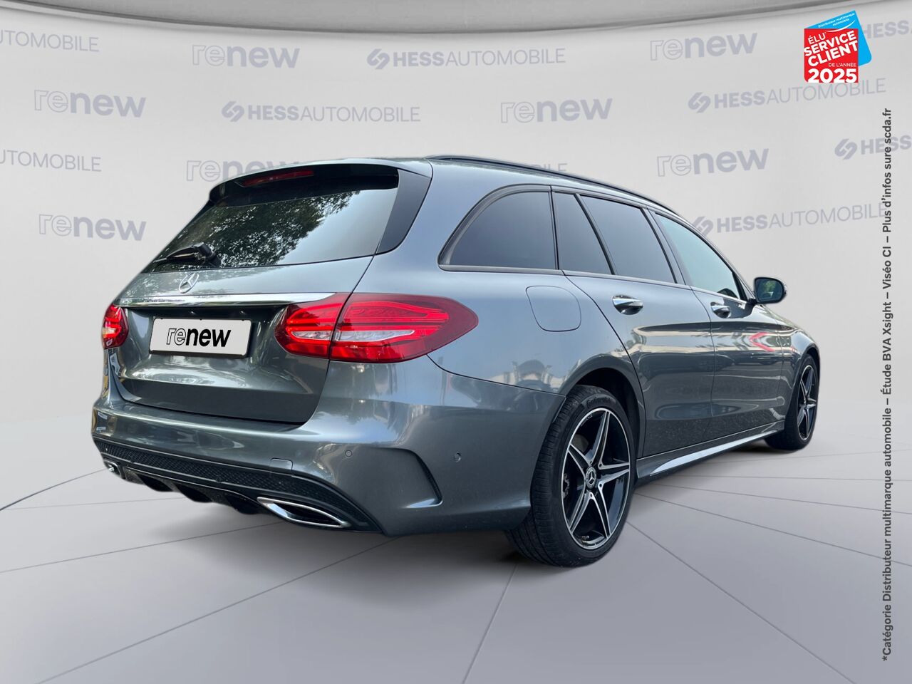 Véhicule d'occasion MERCEDES-BENZ CLASSE C BREAK 250 D SPORTLINE 4MATIC 9G-TRONIC SIEGES CHAUF/CUIR GPS CAMERA chez BMW Belfort