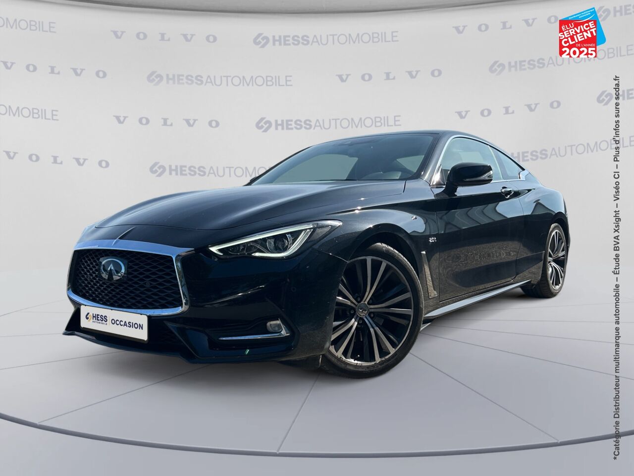 Véhicule d'occasion INFINITI Q60 COUPE 2.0T 211CH PREMIUM SIEGE CHAUF CAMERA GPS chez Renault Colmar